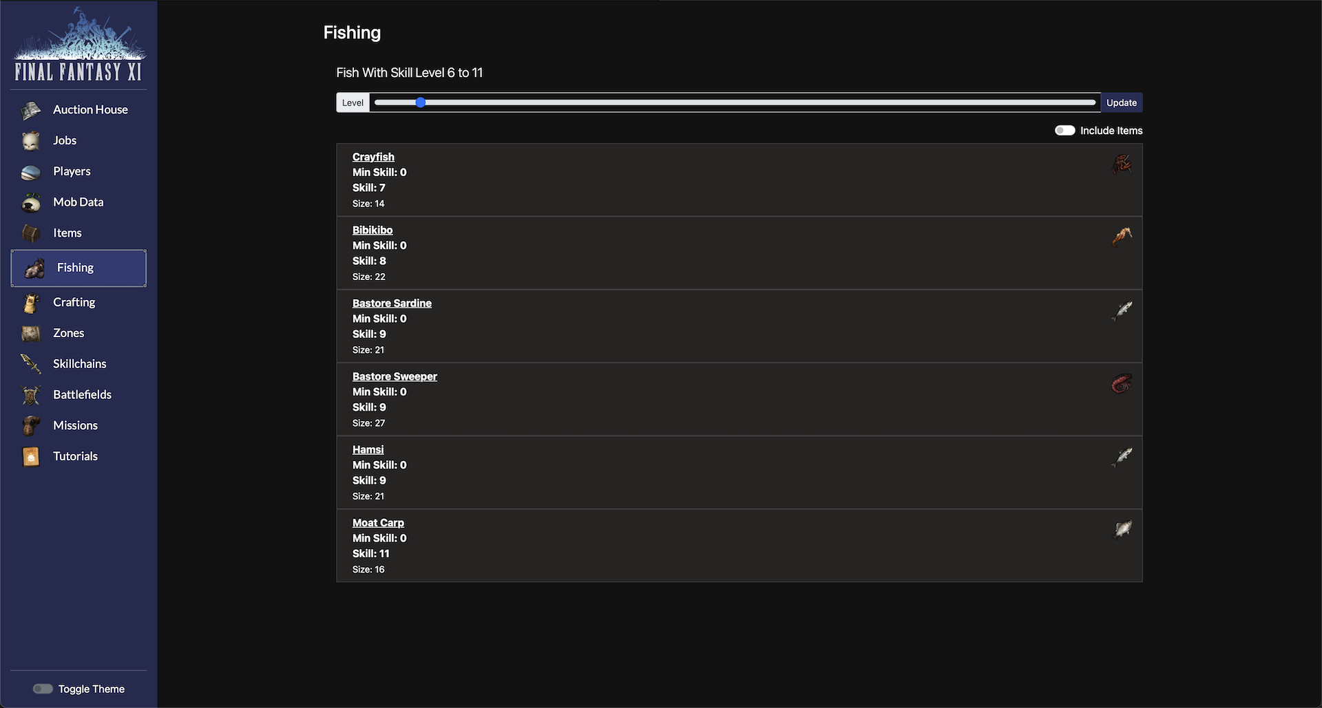 ffps fish search