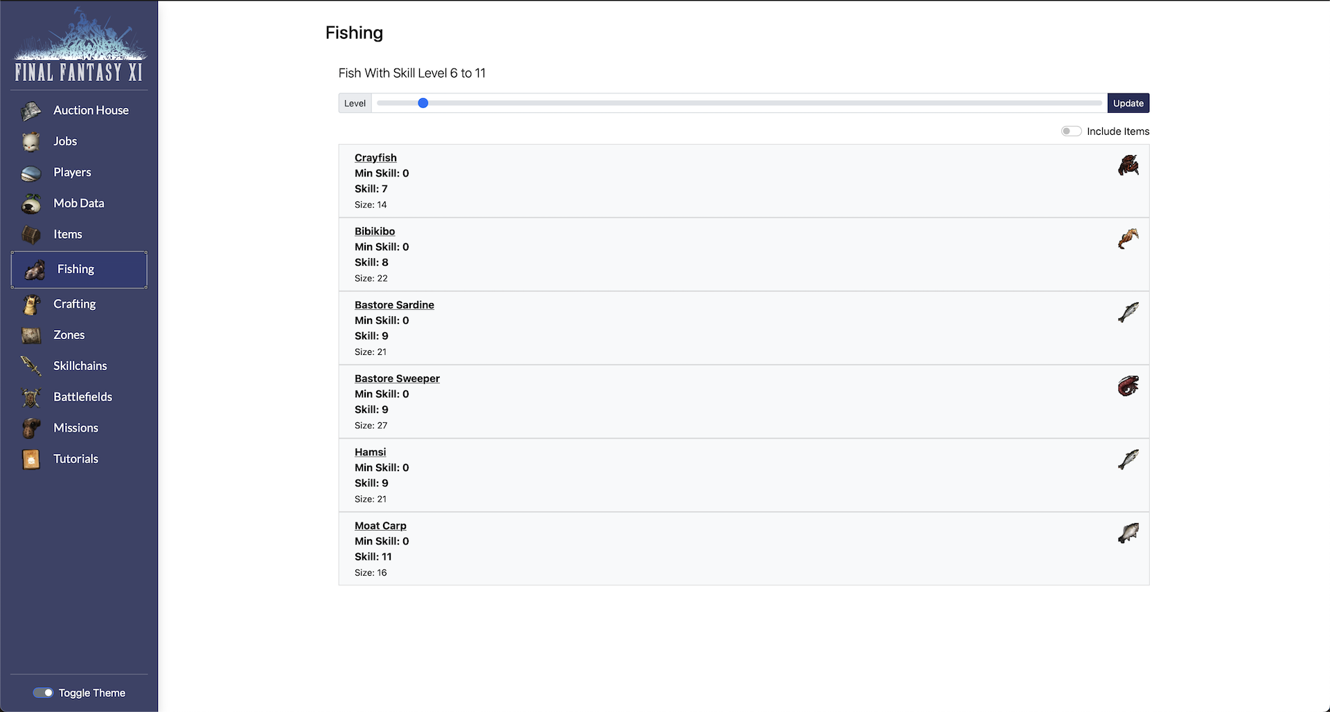 ffps fish search